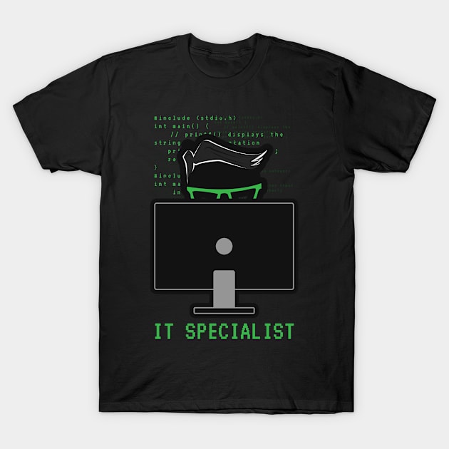 Programmer IT Professional T-Shirt by CrissWild